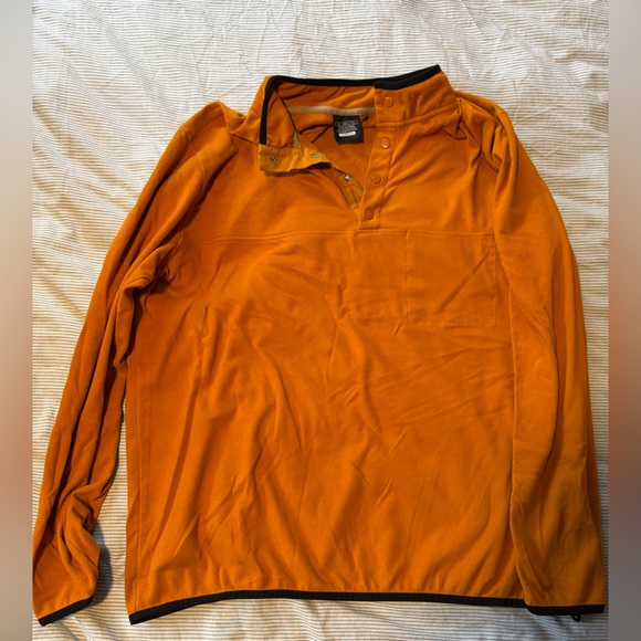 Motion Other - Men's Orange Micro Fleece Pullover Jacket